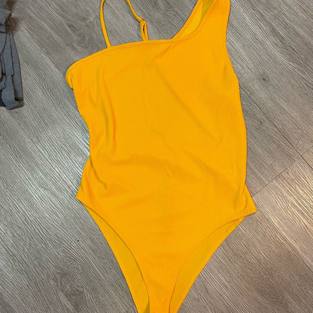 Vibrant Yellow bodysuit